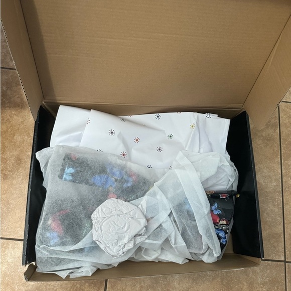 dELiA*s Dolls Kill Whisper It Platform Lace Up Boots.  Sz 9M - Picture 3 of 6